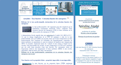 Desktop Screenshot of actualitees.taxe-fonciere.info